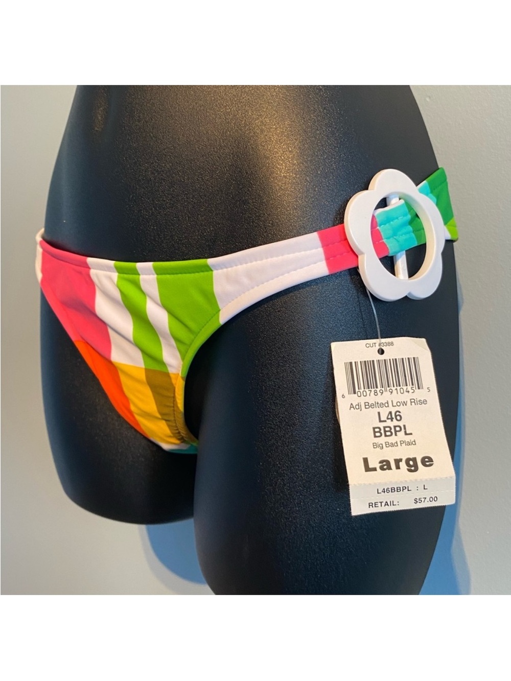 🛑 6/$25 B. Blink bikini bottom size large